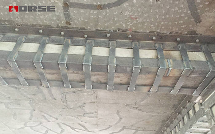 Bond steel plate reinforcement,apartment project