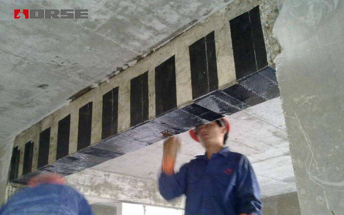CARBON FIBER FABRIC STRENGTHENING. CARBON FIBER FABRIC STRENGTHENING.