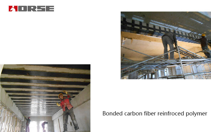 carbon fiber reinfroced polymer(CFRP) wrap. carbon fiber reinfroced polymer(CFRP) wrap.
