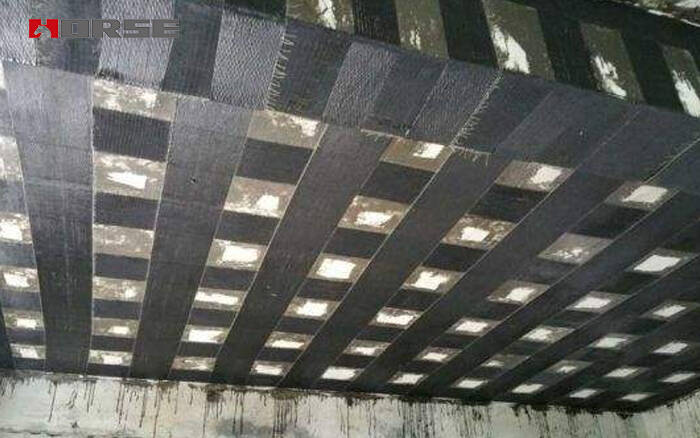 Bonding carbon fiber fabric reinforcement