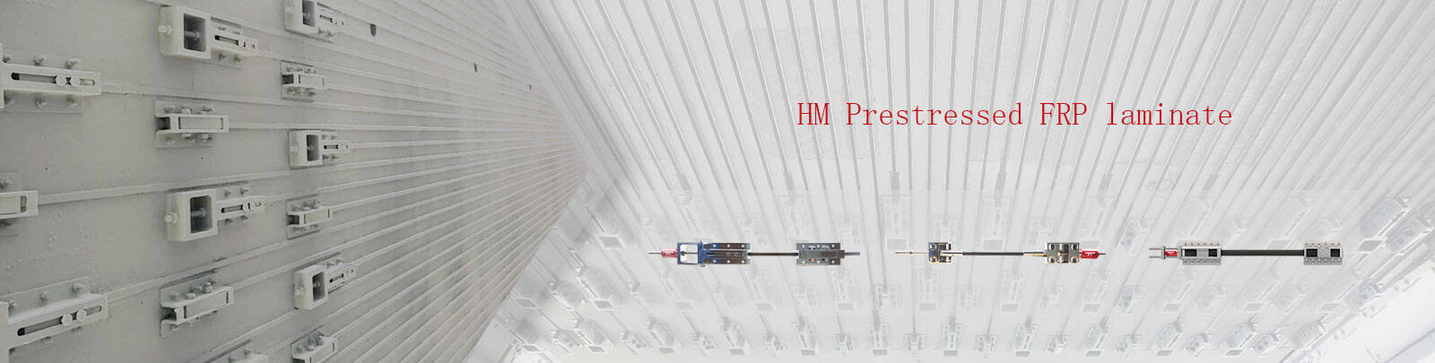 prestressed FRP laminate system