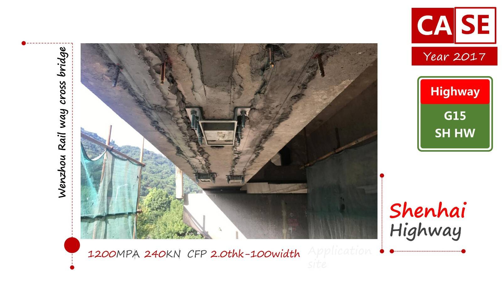 prestressed CFRP laminate