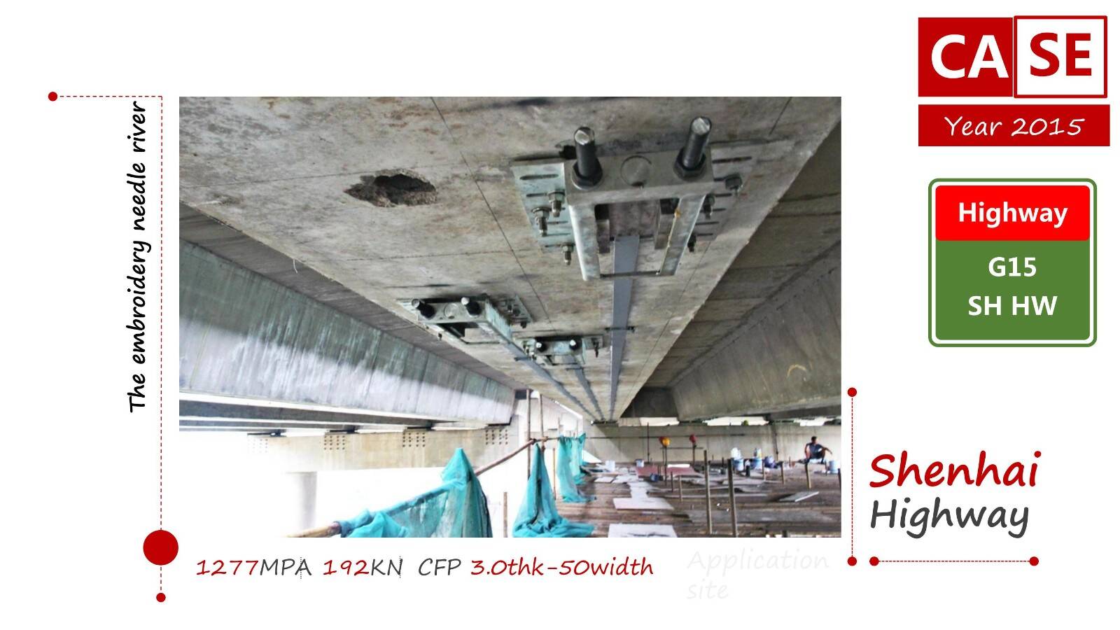 prestressed CFRP strip