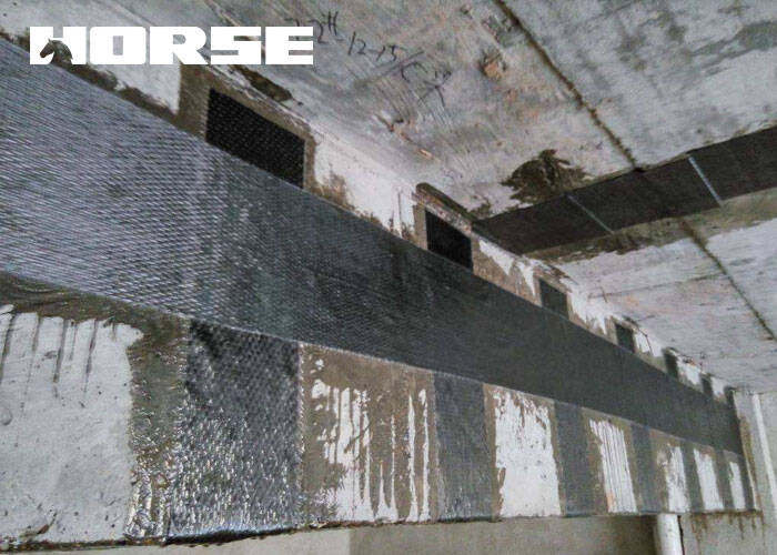 carbon fiber sheet reinforced concrete