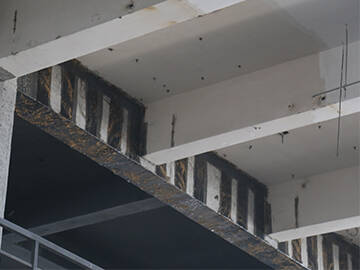 Carbon Fiber Reinforced Concrete Beam