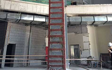 steel jacketing of column