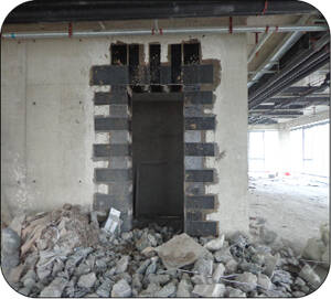 Opening Strengthening with HM-30 Carbon Fiber Fabric 