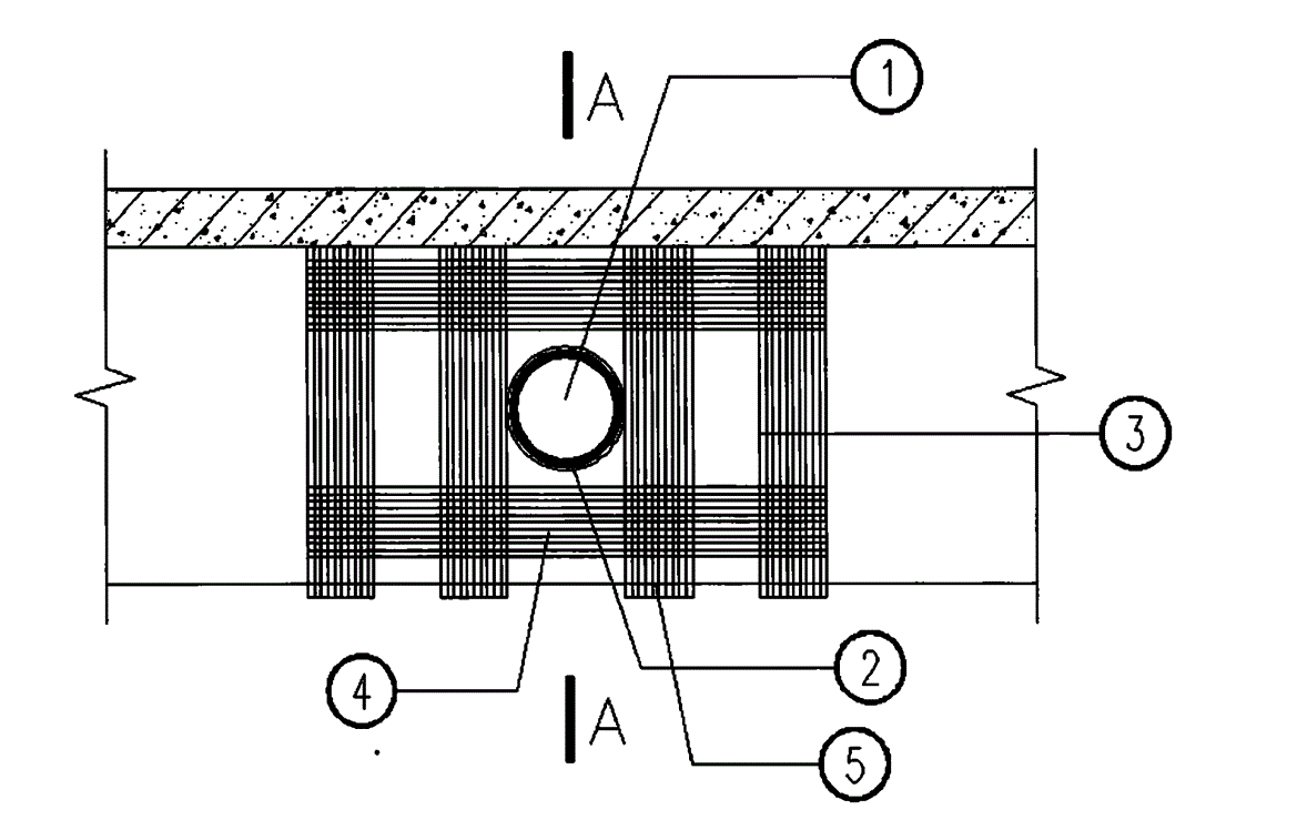 Carbon Fiber Reinforced Beam Opening