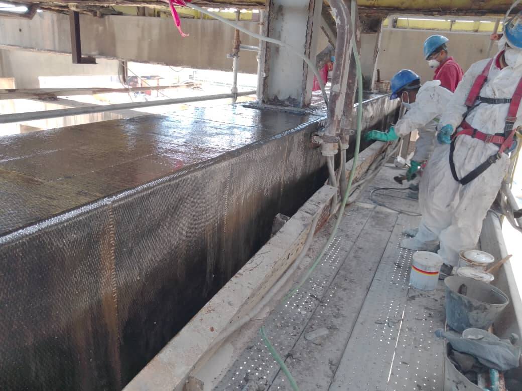 Rehabilitation of Damaged Reinforced Concrete Beams With HM-30 Unidirectional Carbon Fiber Fabric