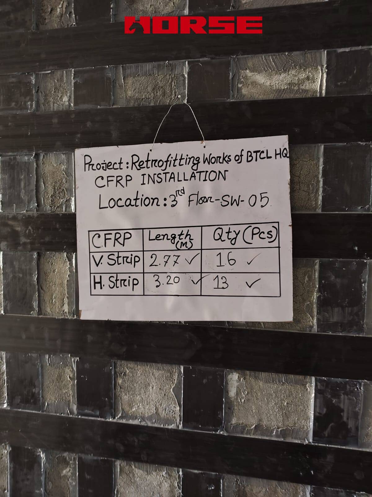 Retrofitting Concrete Walls Using CFRP Plate