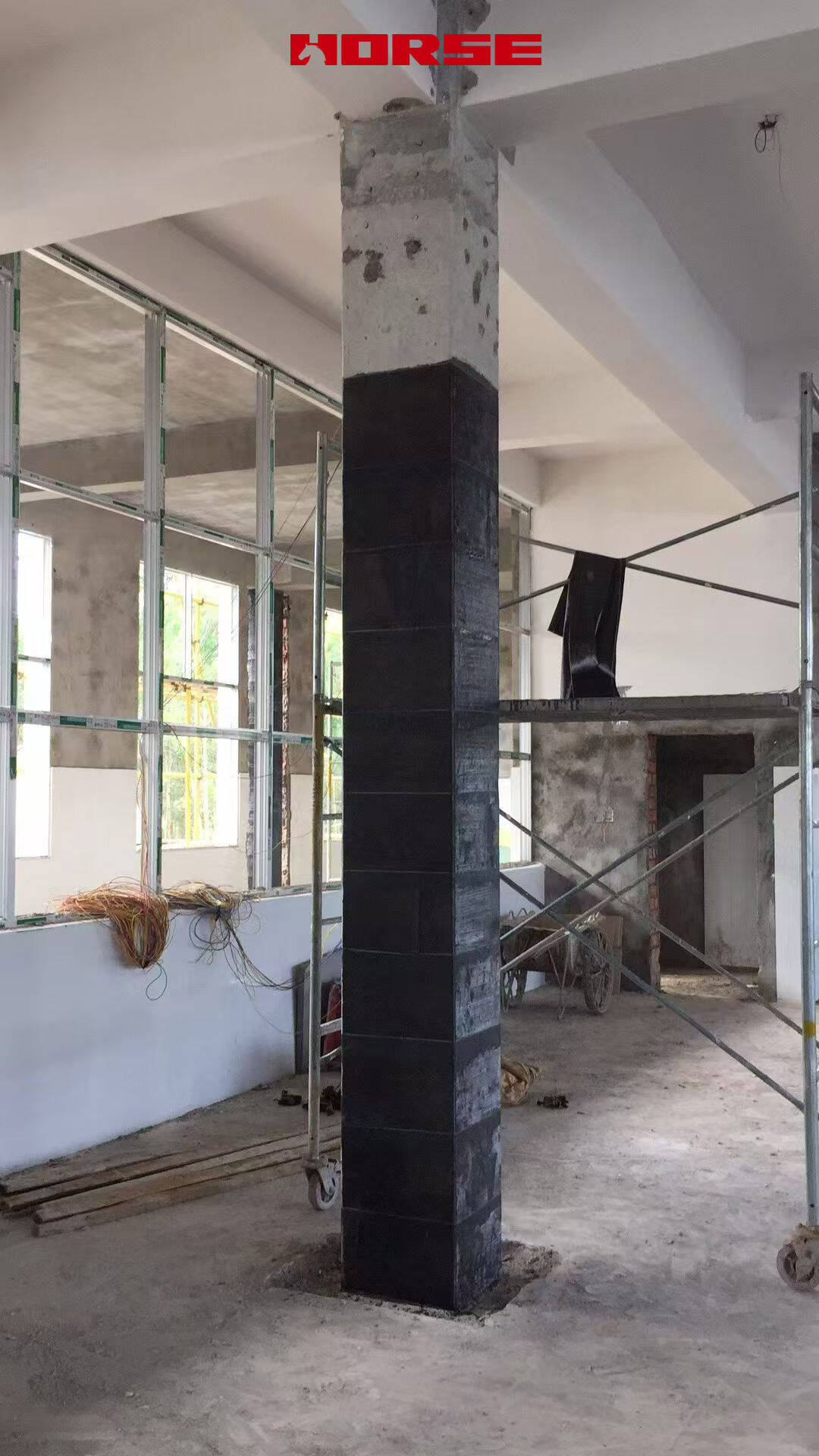 Carbon Fiber CFRP Reinforcement Works